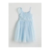 LCW Kids Mavi Işıltılı Kız Çocuk Abiye Elbise S5FB60Z4NVY25