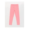 LCW Kids Pembe Beli Lastikli Basic Kız Çocuk Tayt