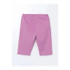 LCW Kids Pembe Beli Lastikli Kız Çocuk Kısa Tayt
