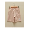 LCW Kids Pembe Beli Lastikli Kız Çocuk Şort
