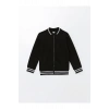 LCW Kids Siyah Erkek Çocuk Kalın Kolej Ceket