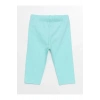 LCW Kids turkuaz Beli Lastikli Kız Bebek Basic Tayt