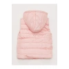 LCW Kids Pembe Kapüşonlu Basic Kız Çocuk Şişme Yelek