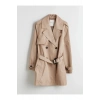 LCW ModestBej Kruvaze Yaka Kadın Trençkot