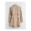 LCW ModestBej Kruvaze Yaka Kadın Trençkot