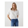 LCW Vision Ajurlu Poplin Kadın Gömlek