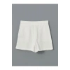 LCW Vision Beli Lastikli Dokulu Kadın Şort