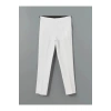 LCW Vision Beyaz Beli Lastikli Dar Fit Kadın Pantolon