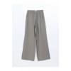 LCW Vision Haki Beli Lastikli Loose Fit Kadın Pantolon W4JP34Z8