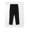 Lcw Vision Siyah Beli Lastikli Slim Fit Erkek Çocuk Pantolon
