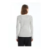 LCWAIKIKI Basic Bisiklet Yaka Çizgili Kadın Body