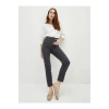 LCWAIKIKI Basic Gri Mercury Skinny Fit Cep Detaylı Kadın Jean Pantolon