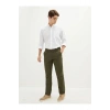 LCWAIKIKI Classic Haki Normal Kalıp Gabardin Erkek Chino Pantolon