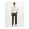 LCWAIKIKI Classic Haki Normal Kalıp Gabardin Erkek Chino Pantolon