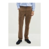 LCWAIKIKI Classic Kahverengi Geniş Kalıp Gabardin Erkek Pantolon