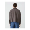 LCWAIKIKI Classic Kahverengi Oversize Gabardin Kadın Gömlek Ceket T T