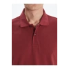 LCWAIKIKI Classic Kirmizi Polo Yaka Kısa Kollu Pike Erkek Tişört