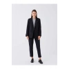 LCWAIKIKI Classic Siyah Krep Kadın Blazer Ceket