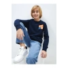 Lcwk Bisiklet Yaka Baskılı Uzun Kollu Erkek Çocuk Sweatshirt