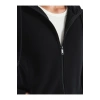 Lw - Kapüşonlu Kadın Fermuarlı Sweatshirt