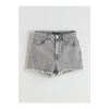 Mom Fit Kadın Jean Şort