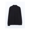 Polo Yaka Uzun Kollu Erkek Sweatshirt - W43693Z8