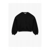 Regular Fit Üç İplik Uzun Kollu Bisiklet Yaka Basic Sweatshirt