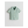 Resort Yaka Erkek Bebek Gömlek Ve Şort 2li