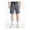 XSIDE Antrasit Slim Fit Erkek Şort