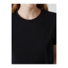 XSIDE Siyah Bisiklet Yaka Kadın Tişört