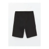 XSIDE Siyah Standart Kalıp Erkek Bermuda Şort