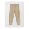 Yeni Sezon Standart Kalip Gabardin Erkek Jogger Pantolon - W42232Z8