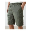 Yeni Sezon Standart Kalip Gabardin Erkek Kargo Sort - S55665Z8