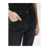 Yüksek Bel Mom Kot Pantolon Esnek Cepli Dar Kalıp Pamuklu - Slim Mom Jean