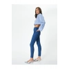 Yüksek Bel Skinny Kot Pantolon Dar Paça Cepli - Carmen Skinny Jeans