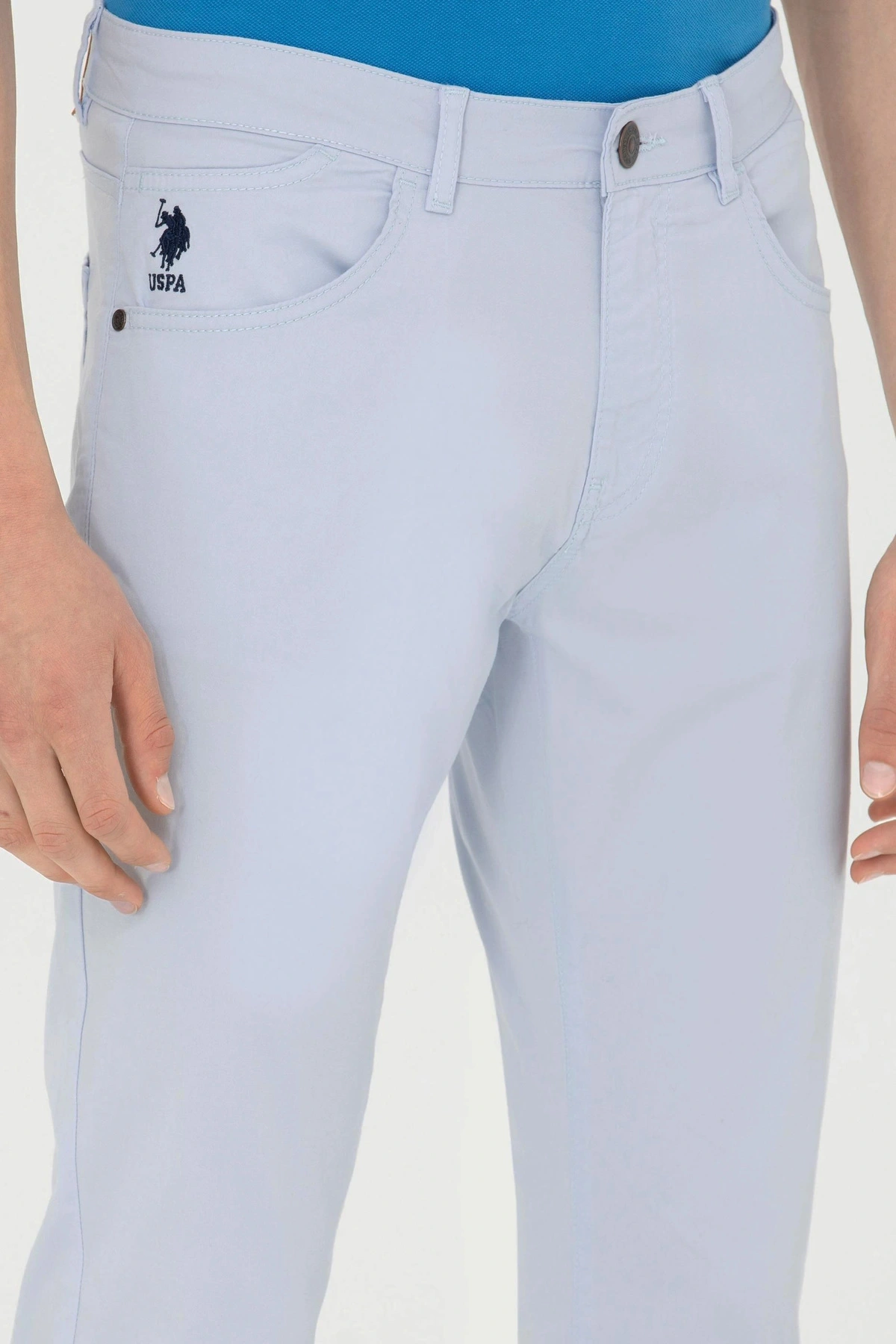 Erkek Spor Pantolon - Açık Mavi