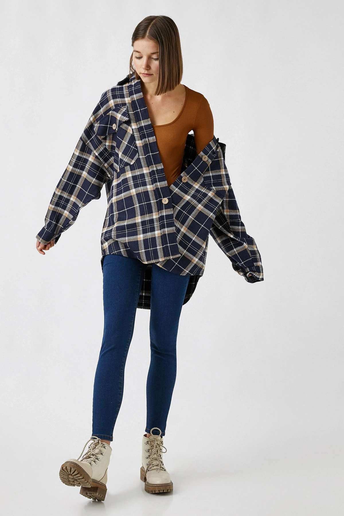 Kadın Orta İndigo Jeans 2KAK47600DD