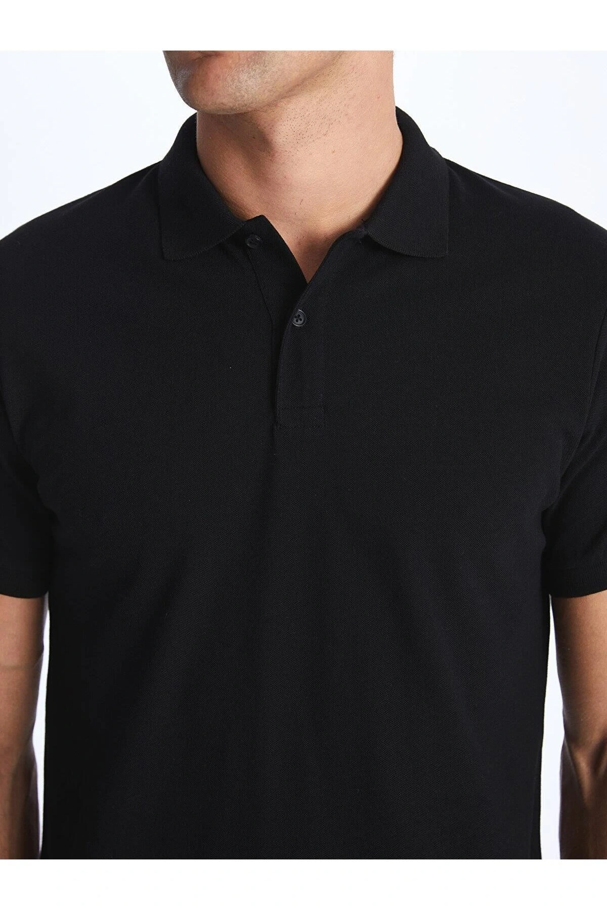 LCWAIKIKI Classic Polo Yaka Kısa Kollu Pike Erkek Tişört