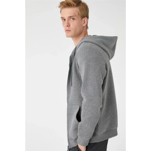 3wam70057mk Antrasit 931 Erkek Pamuk Jersey Sweatshirt