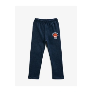 Nyc Baskılı Eşofman Altı Beli Lastikli