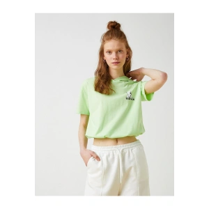 Kadın Yeşil/Mnt T-Shirt