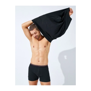 Pamuklu 3lü Paket Basic Boxer