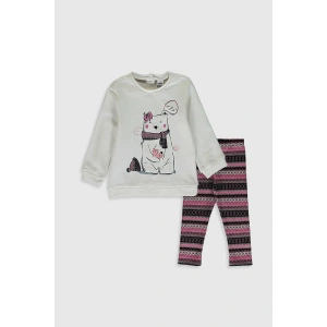 Kız Bebek Uçuk Pembe Fqg Alt-üst Takım