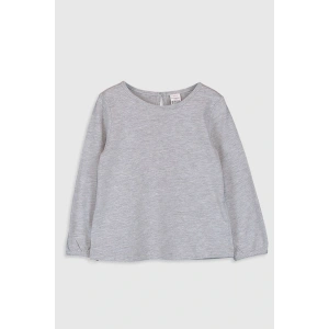 Kız Bebek Gri Melanj Ct3 T-Shirt