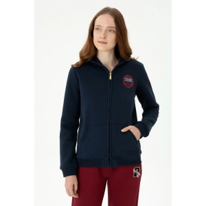 GO82GL082 Kapşonlu Sweat Çeket