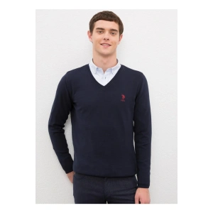 Lacivert Erkek Kazak