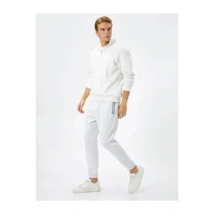 Erkek Eşofman Altı Gri 4wam40008mk