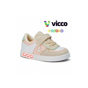 Sam Işıklı Ortopedik Çocuk Spor Ayakkabı PUDRA