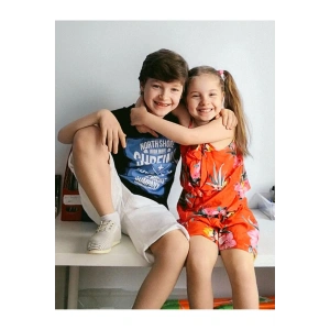 Koton Indıgo Erkek Çocuk T-shirt 0ykb16451ok