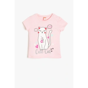 Kız Bebek Pembe  T-Shirt